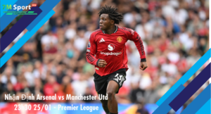 Đội hình dự kiến trước trận Arsenal vs Manchester Utd